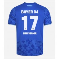 Muški Nogometni Dres Bayer Leverkusen Eliesse Ben Seghir #17 Rezervni 2025-26 Kratak Rukav